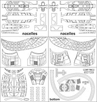 1:1000 1701D Aztek Masks 3